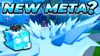 I UNLOCKED the NEW META ICE Build in Blox Fruits 💀🥀 (Ice +Fox Lamp)