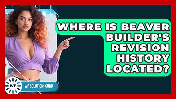 Where Is Beaver Builder