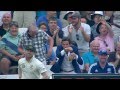 David warner heckled by crowd over joe root punch