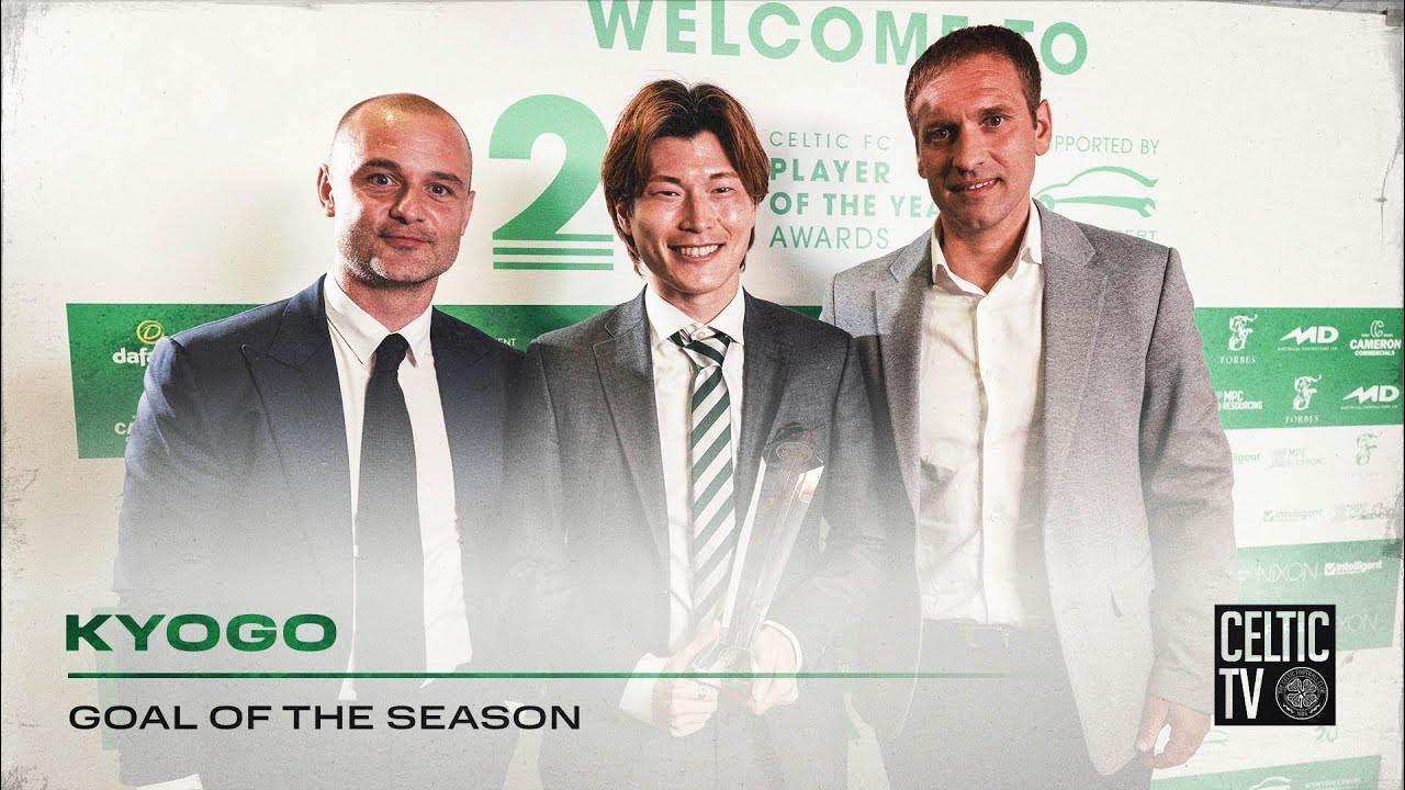 2024 Celtic Player of the Year Awards Kyogo wins Goal of the Season