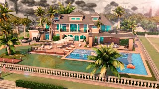 Mansão De Miami Miami Mansion The Sims 4 Construção