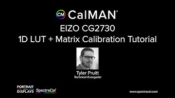 EIZO CG2730 BT.709 SDR Calibration Tutorial with CalMAN AutoCal