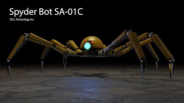 Spyder Bot Introduction SA-01C Spider Robot for Surveillance Mission