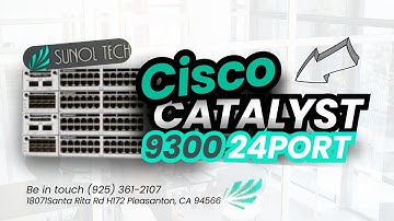 Cisco Catalyst 9300 24-Port Data Switch | Network Advantage | C9300-24T-A