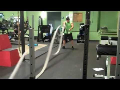 diy battling ropes youtube