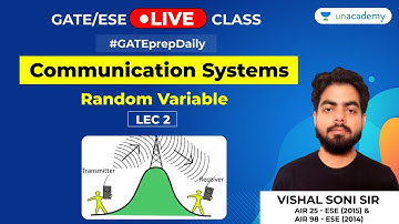 Communication Systems | Lec 2 | Random Variable - 2 | GATE Electronics Engineering