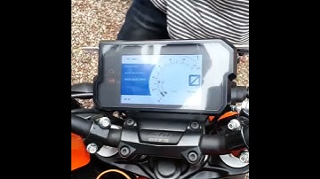KTM 2017 DUKE 390/Meter Display/Supermoto