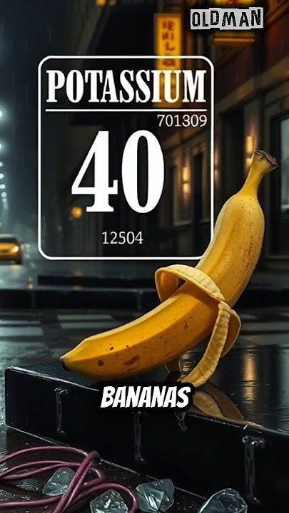 Bananas Are Radioactive?! 🍌😱' #shorts
