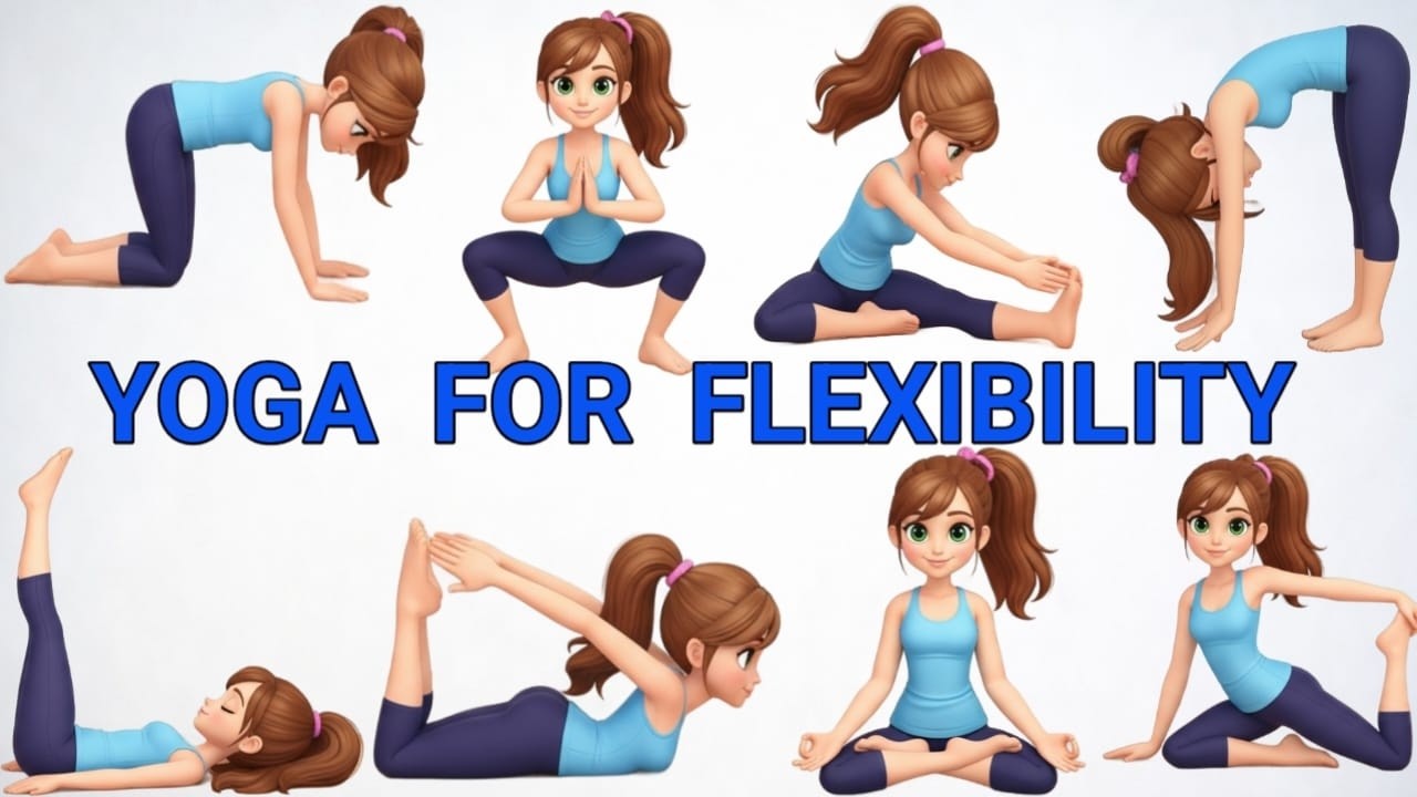 9 Min Fun Kids Yoga | Improve Flexibility & Posture at Home