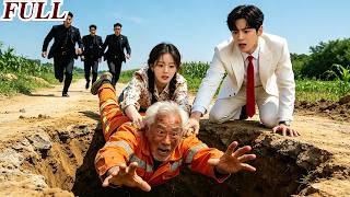Old Beggar Fell Into Deep Pit💥Only Pregnant Girl Saved Him—Unaware He Was CEO’s Grandpa!