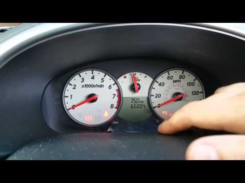 Nissan Micra service light reset