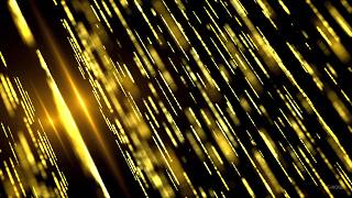 4K - Golden Elegant Vertical Rays Of Light Lines Background Screensaver | NO AUDIO