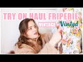 Try on haul vinted  friperie robes vintage printempst 2024  justine duerre