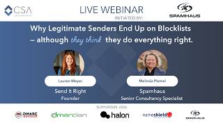 Why Legitimate Senders End Up on Blocklists - CSA Live Webinar 2026