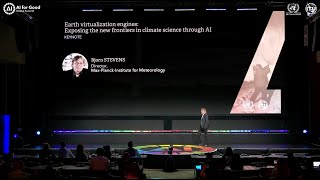 Earth virtualization engines: Exposing the new frontiers in climate science through AI