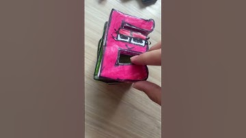 Paper French alphabet lore A-I