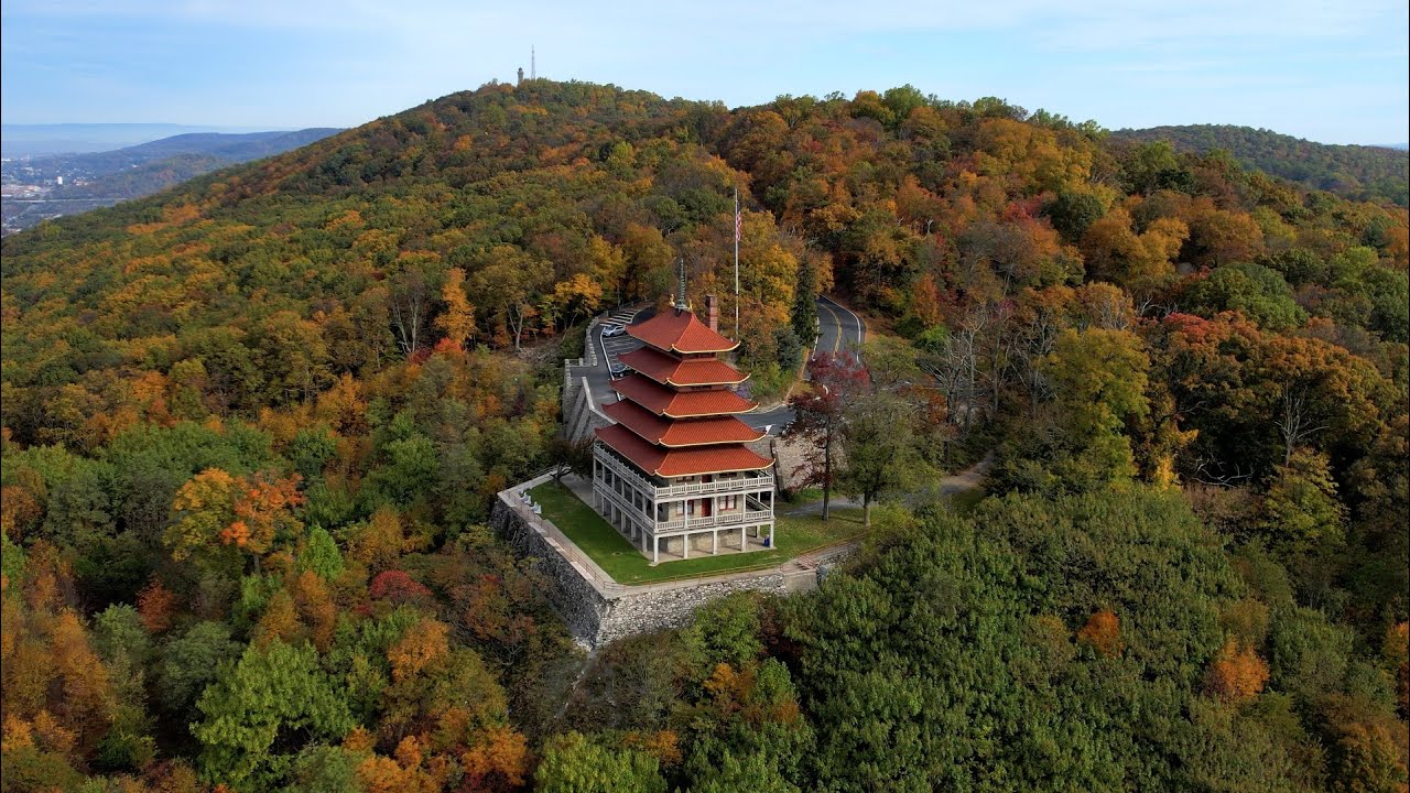 Pennsylvania Peak Fall Foliage 2023 | 4K Drone Views |