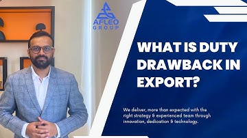 What is Duty Drawback [DBK Scheme] in Export? - Types, Process, Examples - Complete Guide #export