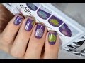 Slider design/nail wraps - nail art tutorial