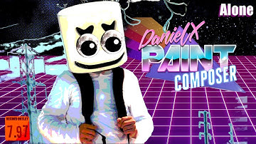 Alone by Marshmello - DanielX.net Paint Composer