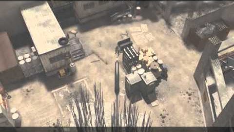 MW3 SnD Throwing knife across the map killcam