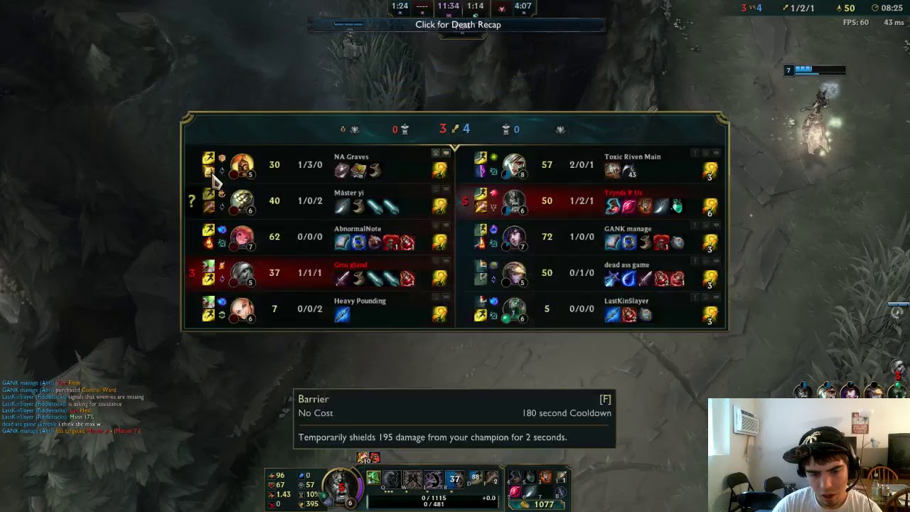 Olaf vs Master Yi Jungle (8/11/2018)