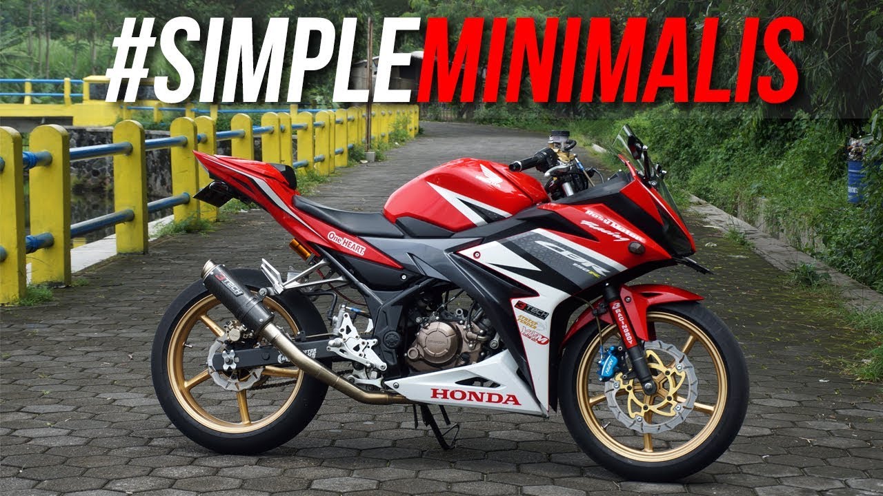 Review Modifikasi Cbr Facelift Ala Road Race Youtube