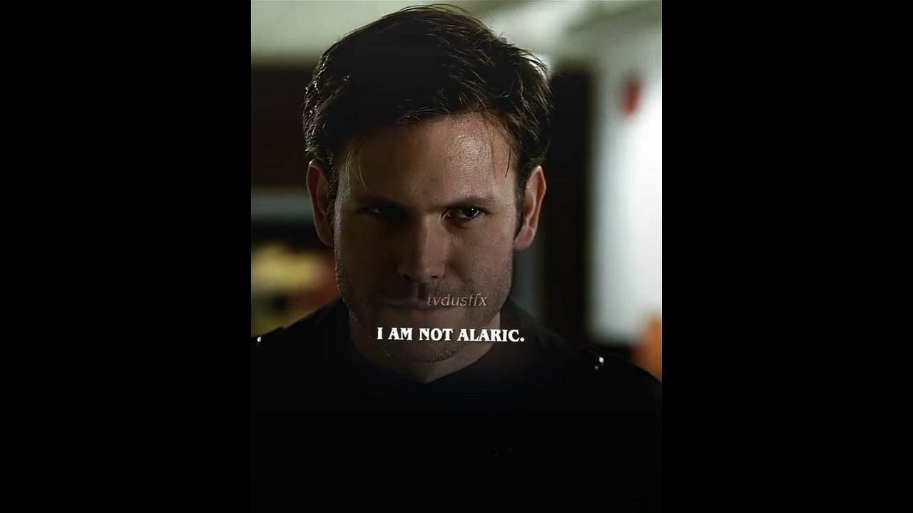 Klaus in alaric&rsquo;s body was so scary