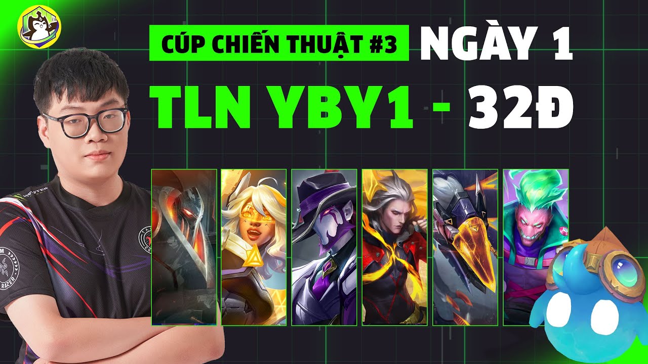 APAC CUP #3 - NGÀY 1: TLN YBY1 PHÔ DIỄN KỸ NĂNG CHỌN LÕI CHUẨN CHỈ & FLEX ĐỈNH CAO | ĐTCL MÙA 14