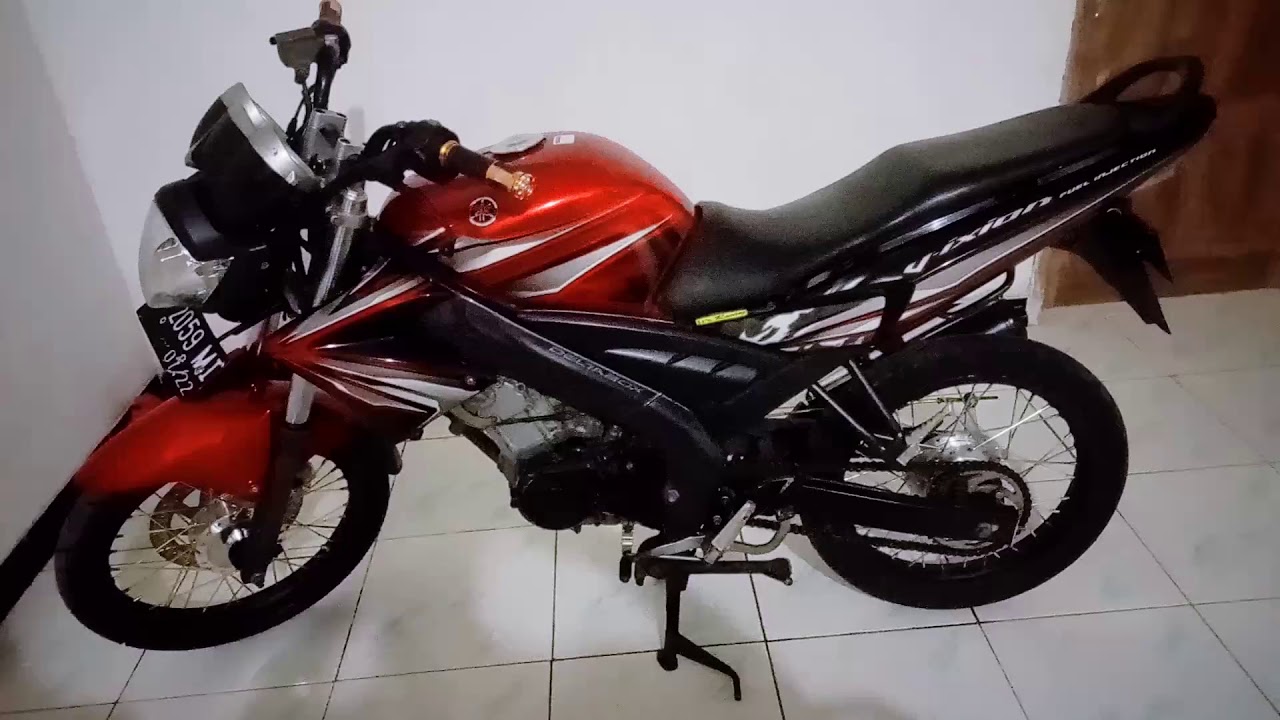 Modifikasi Vixion Old Merah Youtube