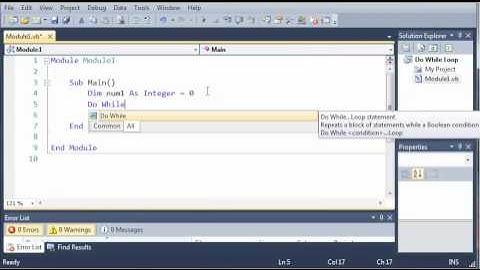 Visual Basic Tutorial - 31 - Do While Loop