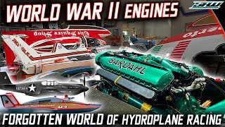 Forgotten World of Hydroplane Racing: Wartime Engines Second Life! (Hydroplane Raceboat Museum)