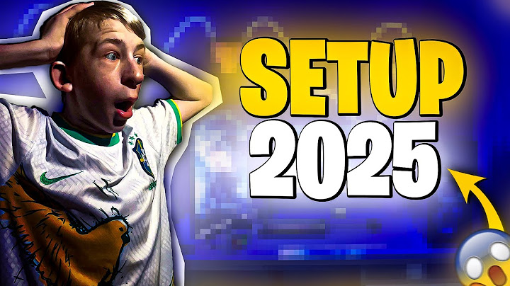 Je vous présente mon setup de 2025 !