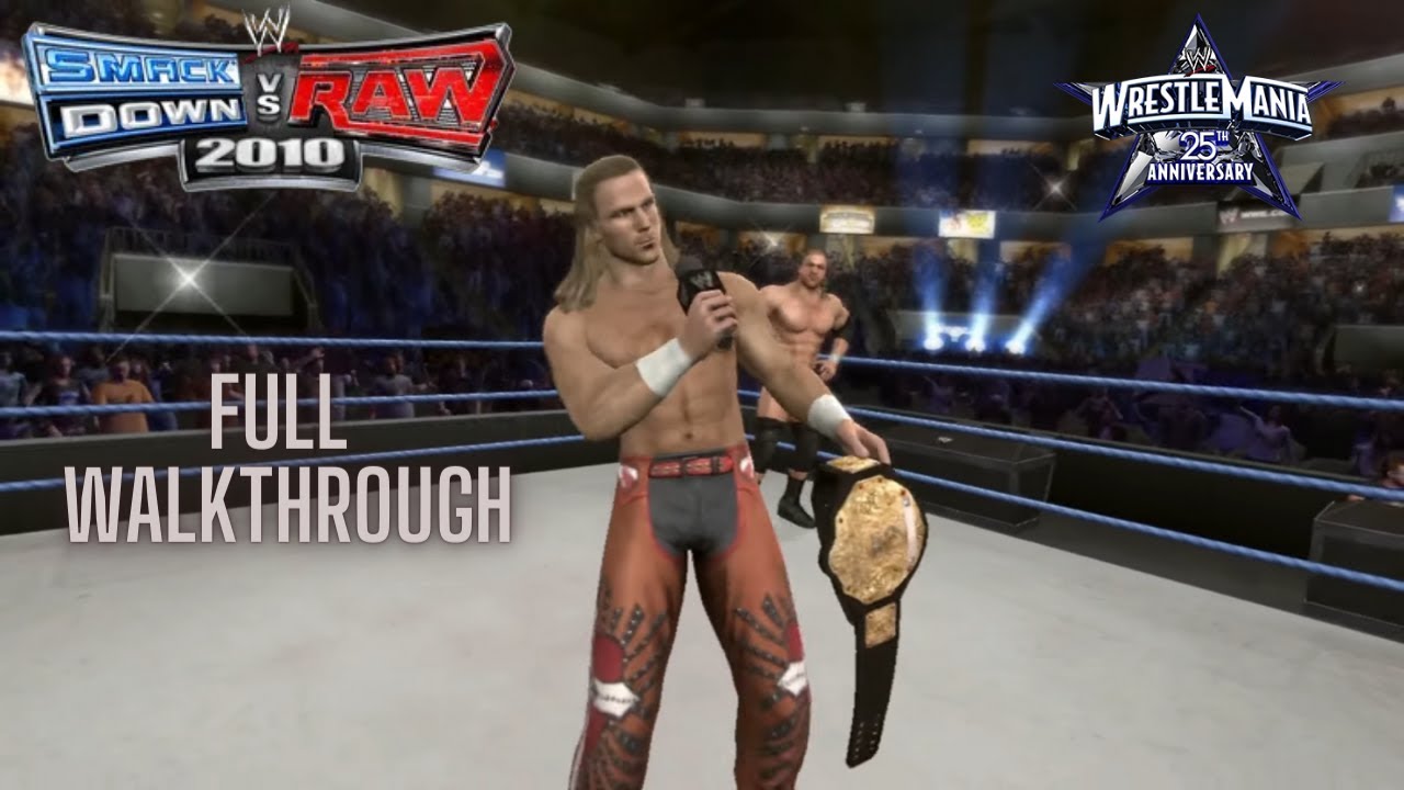 Shawn Michaels' Road to Wrestlemania [WWE Smackdown vs Raw 2010] [Full Walkthrough] (PS3) (1080p)