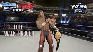Shawn Michaels' Road to Wrestlemania [WWE Smackdown vs Raw 2010] [Full Walkthrough] (PS3) (1080p)