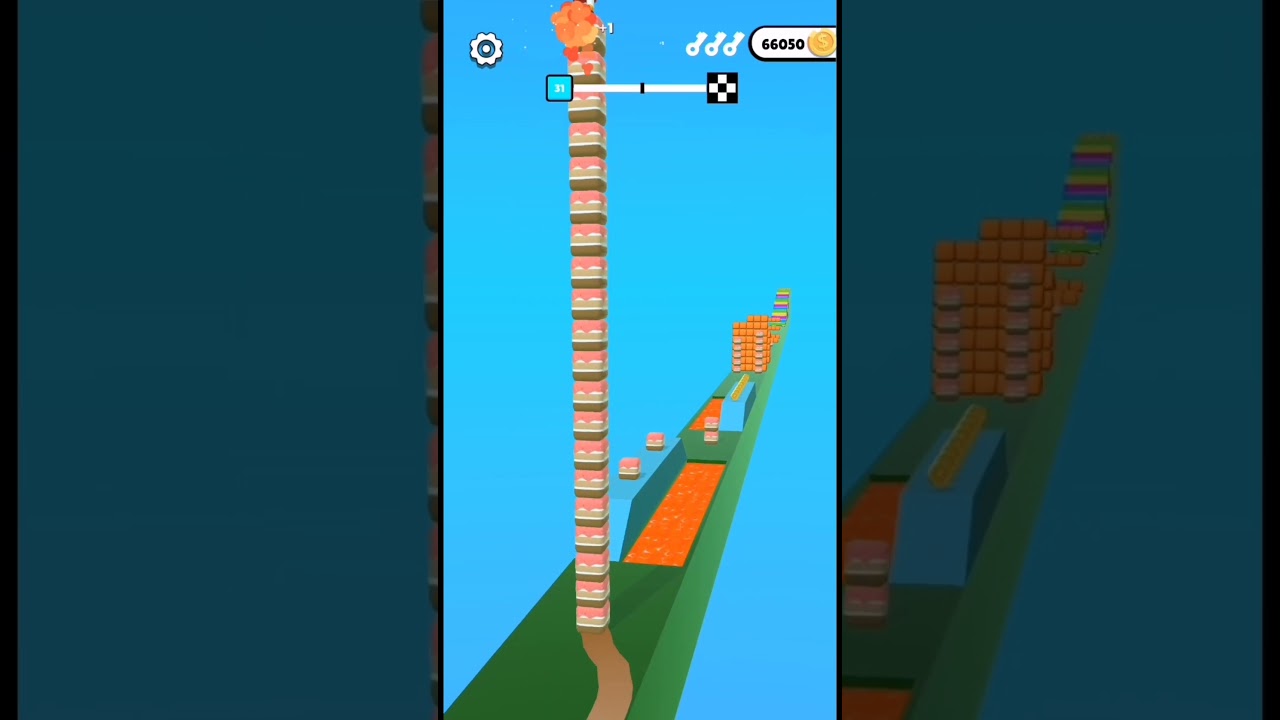 Cube Surfer Level - 31 | best funny mobile games 