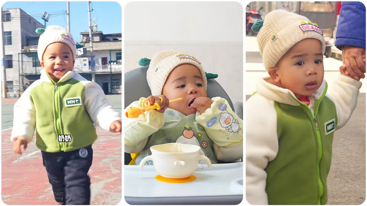 Grandpa Is Out, Just Me and Kaikai 🍜👶 A Simple Noodle Dinner