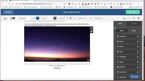 How To Create A Basic ActiveCampaign Email Template