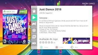 Just Dance 2018 xbox 360  Hd  1080