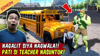Estudyante Naging Hulk Winasak Ang Sasakyan ng Teacher - Bad Guys At School