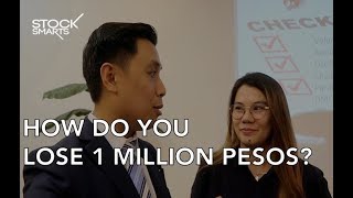 SHE LOST 1 MILLION PESOS