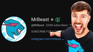 I Was MrBeast's 200 Millionth Subscriber! (Proof)