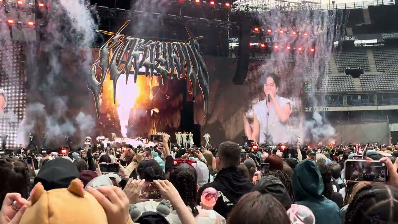 Stray Kids - Opening + MOUNTAINS | dominATE Paris 250727 Fancam 4K60