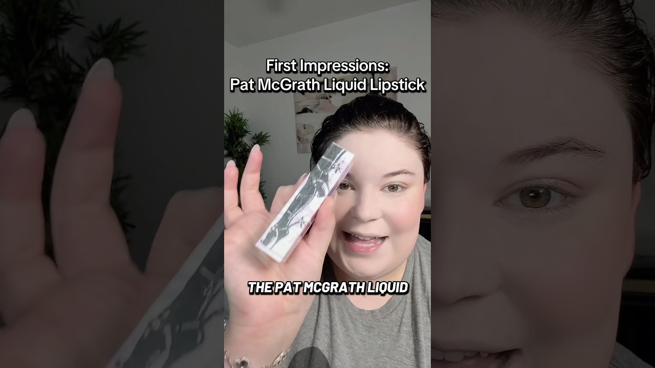 Trying the Pat McGrath lipstick in Divine Nude! 