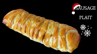 Easy Sausage Plait Giant Sausage Roll Recipe Party Food