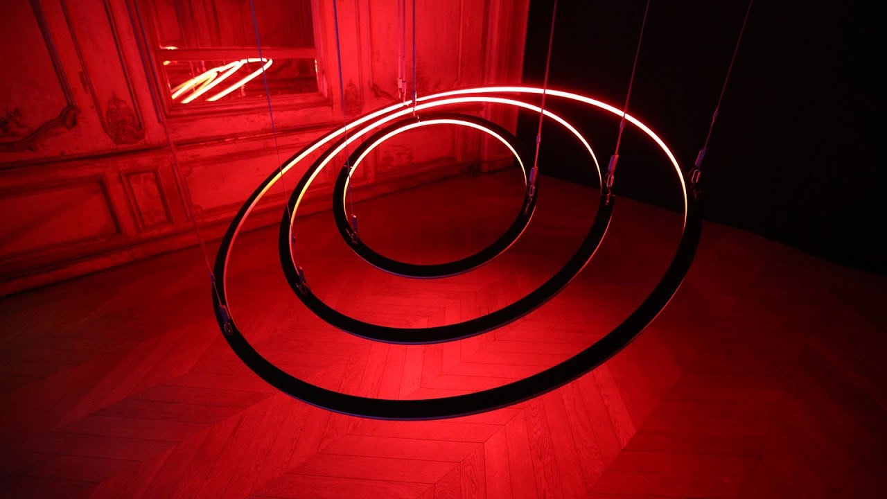 LIGHTS CIRCULAR a light art sculpture YouTube