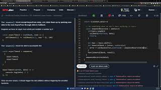 29. implement async helper - `sequencel()` | BFE.dev