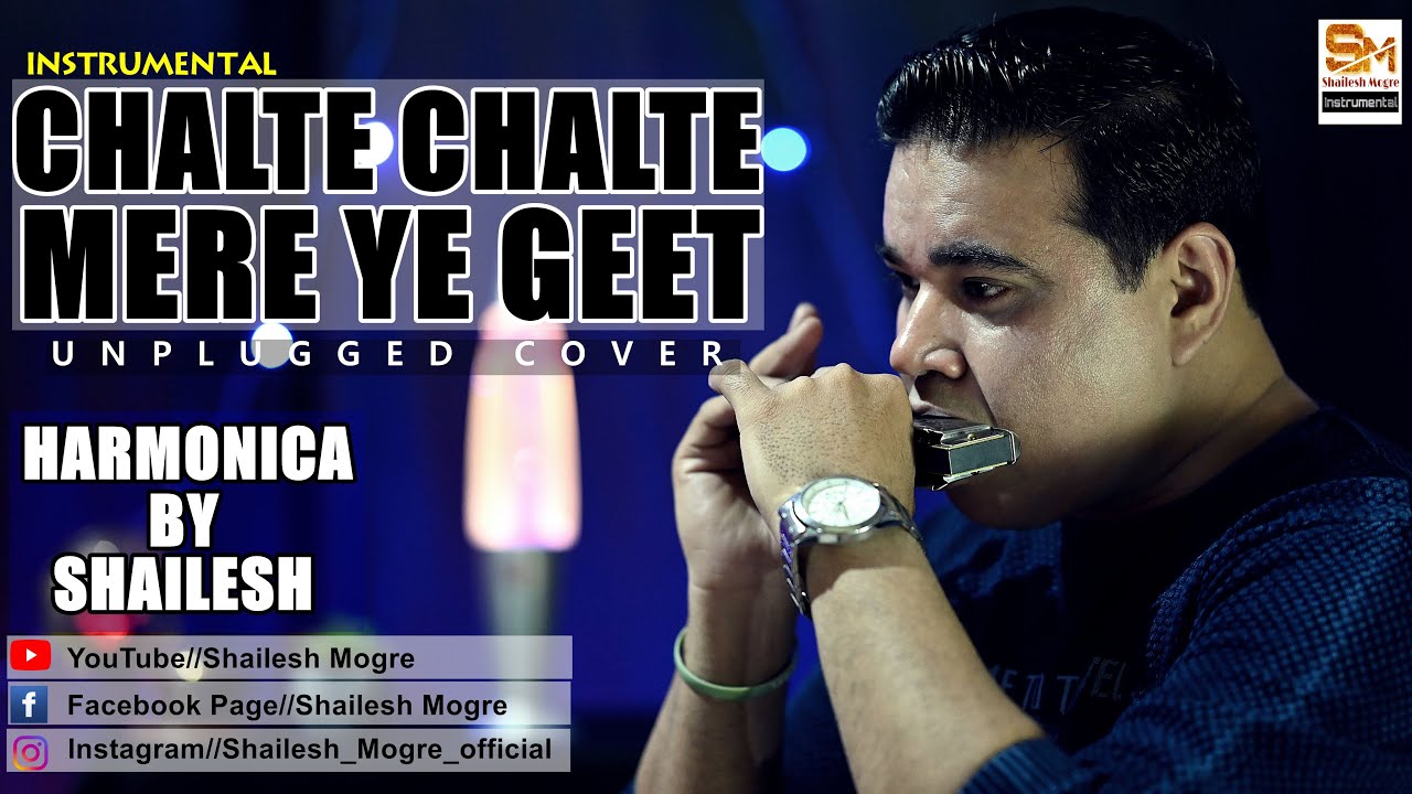 Chalte Chalte | Best Of Bollywood On The Harmonica | Mouth Organ | Shailesh Mogre | Instrumental