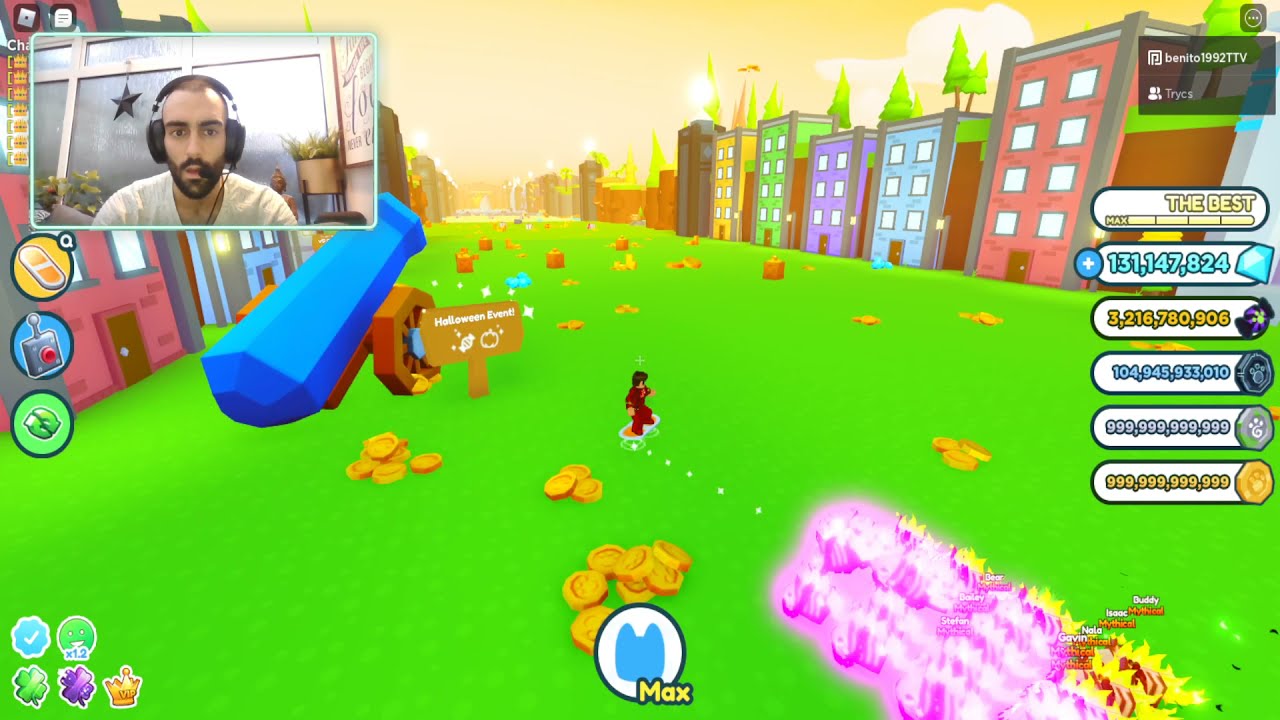 Huge Pet Sim X Update, Huge Pumpkin Cat