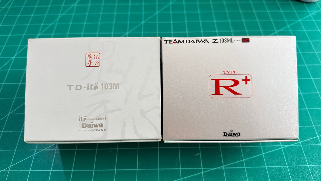 Daiwa TD-ito Team Daiwa-Z TYPE R+ Reminiscing about the old reels